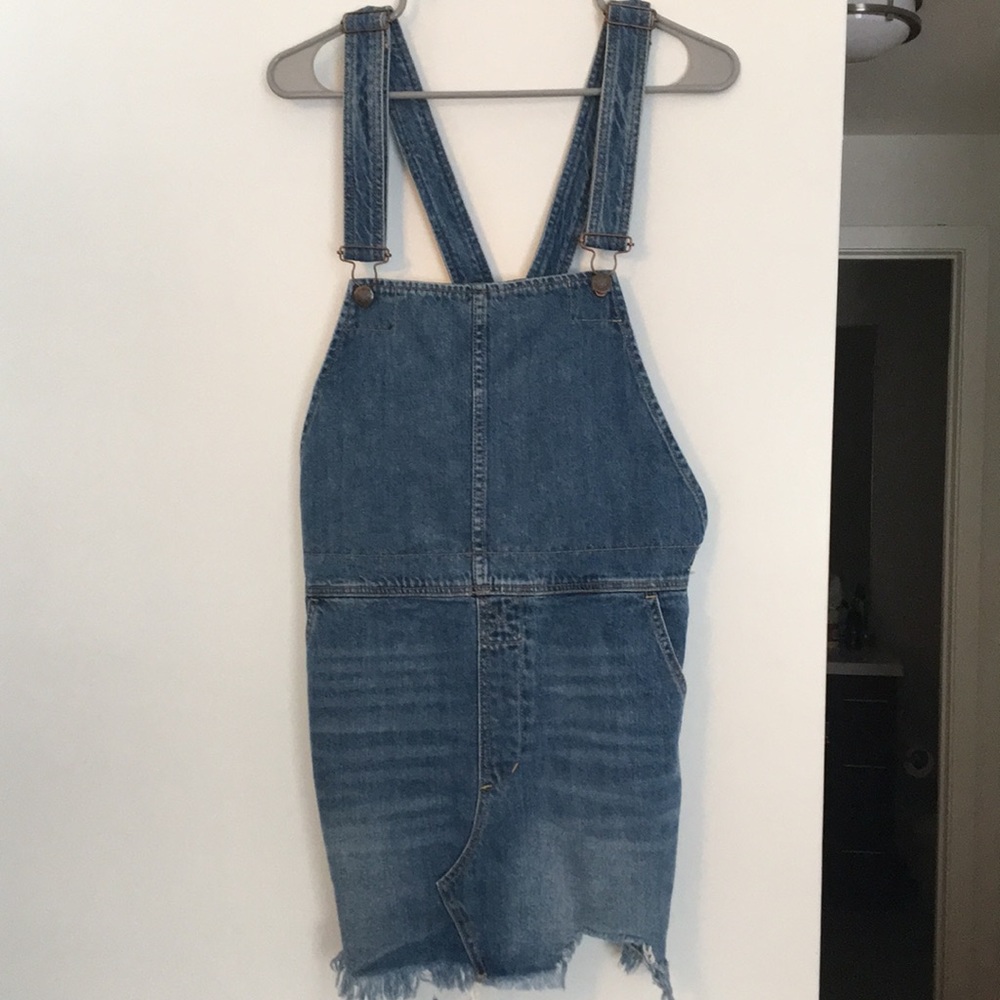 Free People denim jumper